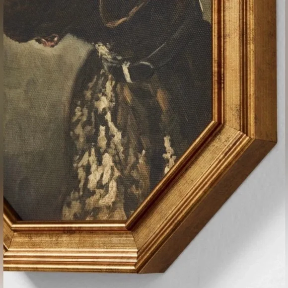 Studio McGee Target Threshold Pointer Dog Portrait Gold Frame Art
8 x 10 Vintage - Picture 3 of 7